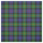 Mostly Blue Violet and Green Plaid Pattern Fabric