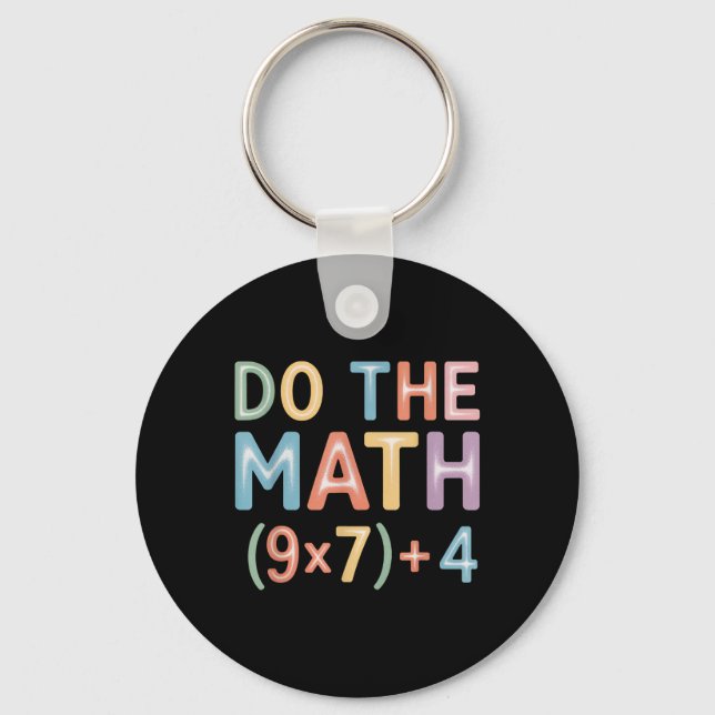 Mostly D Decisions Boston Spring Break  Keychain (Front)