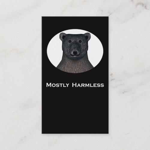 Mostly Harmless Trick card / Business Cards