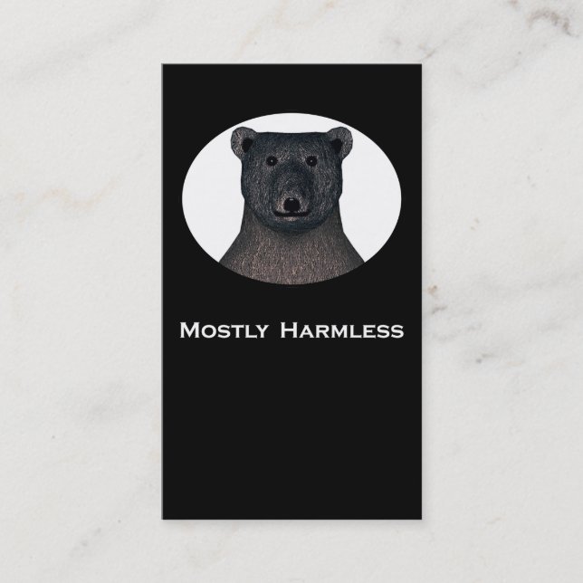 Mostly Harmless Trick card / (Front)