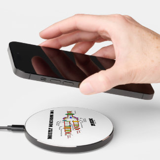 Mostly Noncoding DNA Inside Molecular Bio Humor Wireless Charger