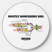 Mostly Noncoding DNA Inside Molecular Bio Humor Wireless Charger (Front)