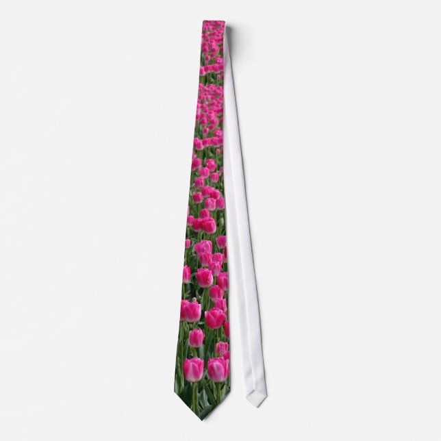 Mostly pink neck tie (Front)