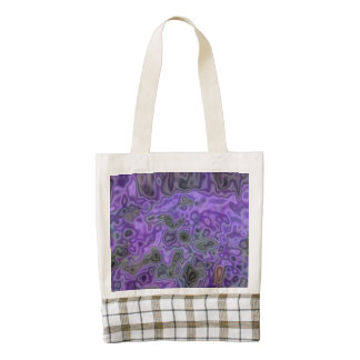 Mostly Purple pattern Zazzle HEART Tote Bag