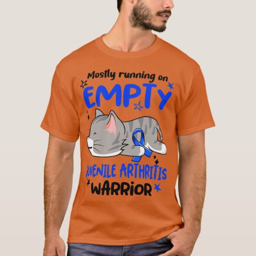 Mostly Running on Empty Juvenile Arthritis Warrior T_Shirt