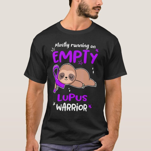 Mostly Running On Empty Lupus Warrior T-Shirt (Front)