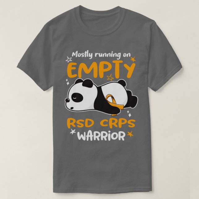 Mostly Running On Empty RSD CRPS Warrior2 T-Shirt (Design Front)