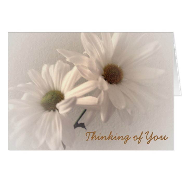 Mostly White No. 2 Custom Greeting Card