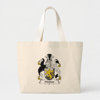 Mostyn Family Crest Large Tote Bag