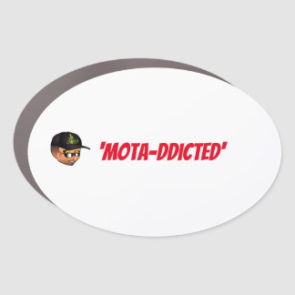 motaddicted bumper sticker! car magnet