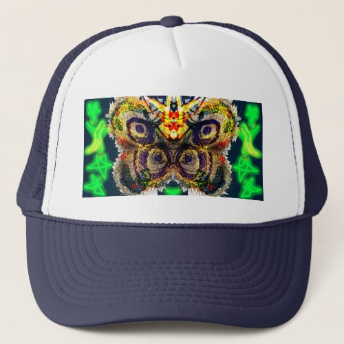 Moth and stars mug T_Shirt Trucker Hat