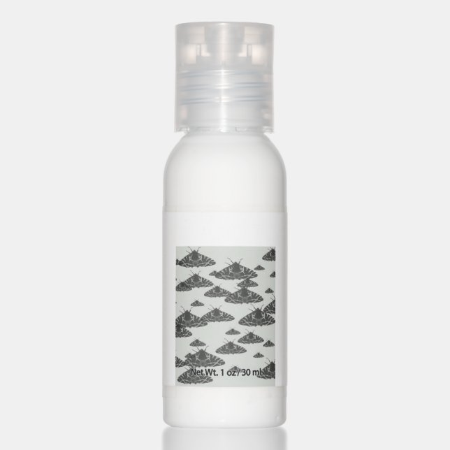 Moth at night lurking in the midnight hand lotion (Front)