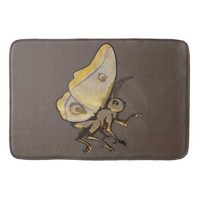 Moth Bath Mat (Front)