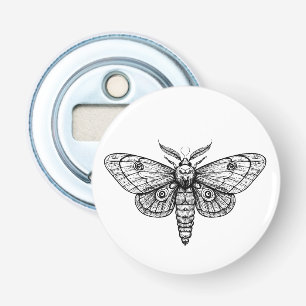 Moth bottle opener
