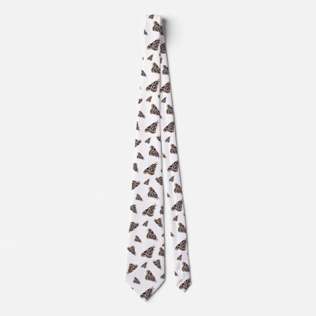 Moth Butterfly Bug Neck Tie (Front)