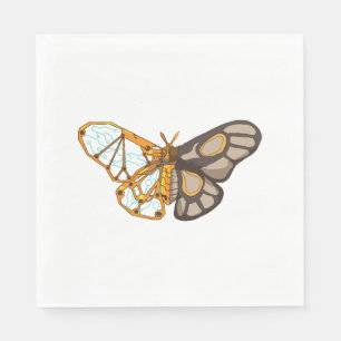 Moth Butterfly Dragonfly Insect Napkins