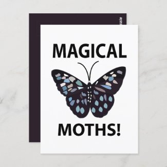 Moth Butterfly Magical Moths