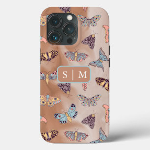 Moth Butterfly pattern Case-Mate iPhone Case