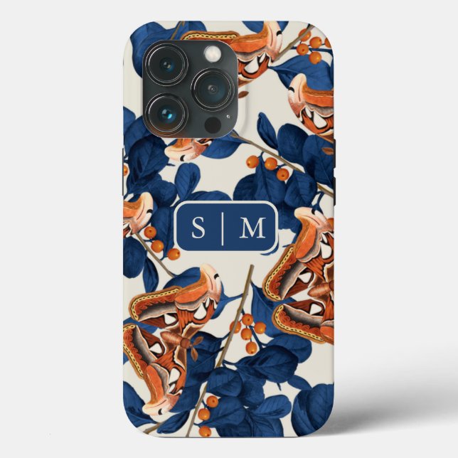 Moth Butterfly pattern Case-Mate iPhone Case (Back)