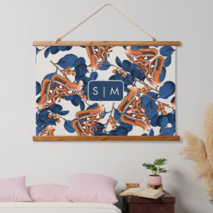Moth Butterfly pattern Hanging Tapestry