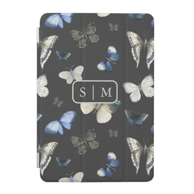 Moth Butterfly pattern iPad Mini Cover (Front)