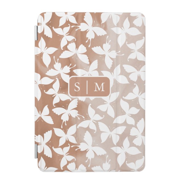 Moth Butterfly pattern  iPad Mini Cover (Front)