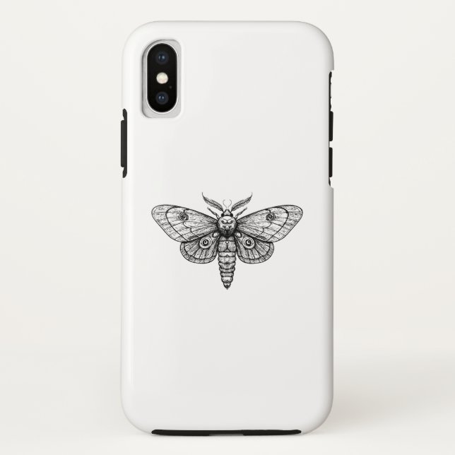 Moth Case-Mate iPhone Case (Back)
