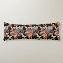 Moth Cotillion | Goblincore Long Body Pillow