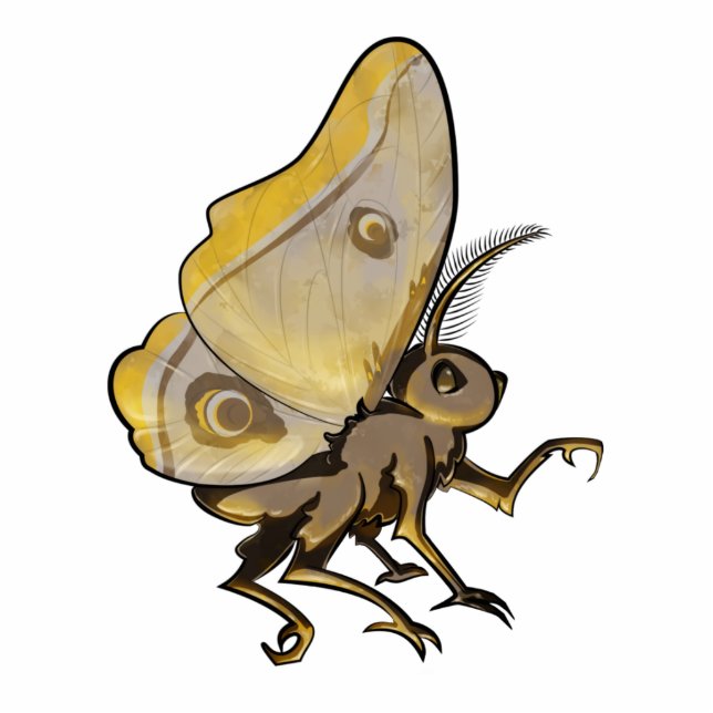 Moth Cutout (Front)