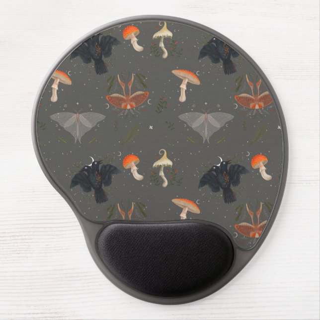 Moth  gel mouse pad (Front)