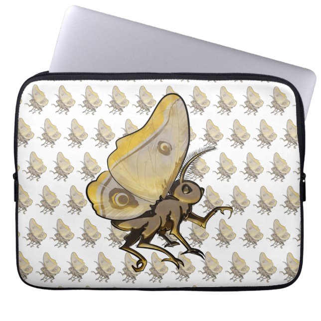 Moth Laptop Sleeve (Front)