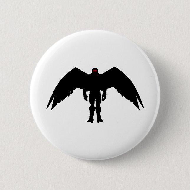 Moth Man Button (Front)
