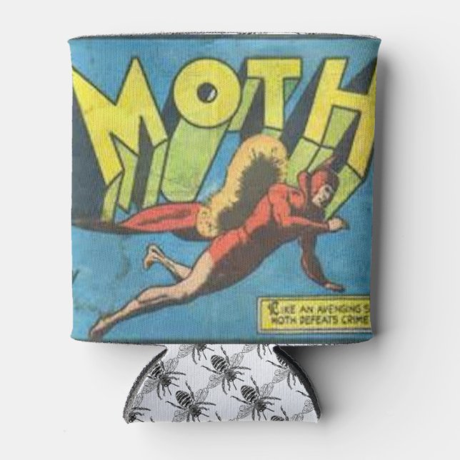 Moth Man Can Kooz Cooler (Front)