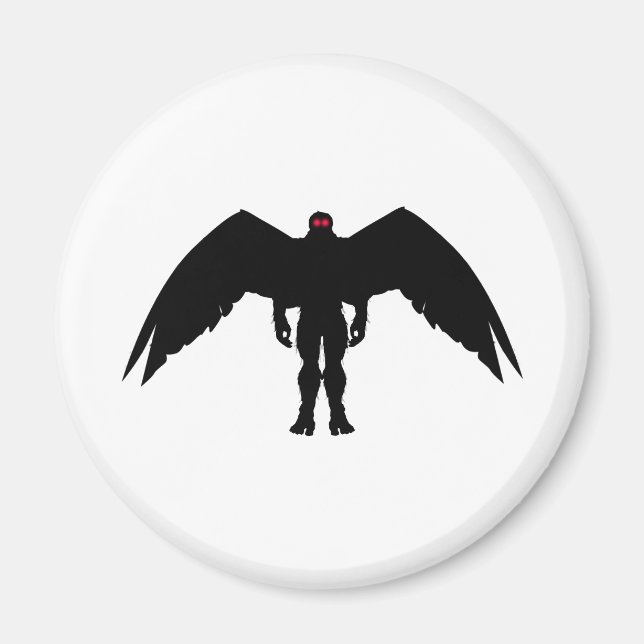 Moth Man Magnet (Front)