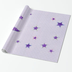 Moth Mystic New Age LIGHT Wrapping Paper