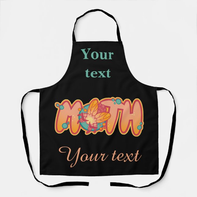 Moth, nightbutterfly, apron (Front)