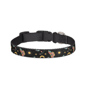 Moth Pattern Pet Collar