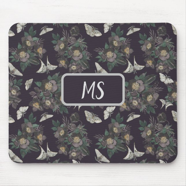 Moth Personalized  Mouse Pad (Front)