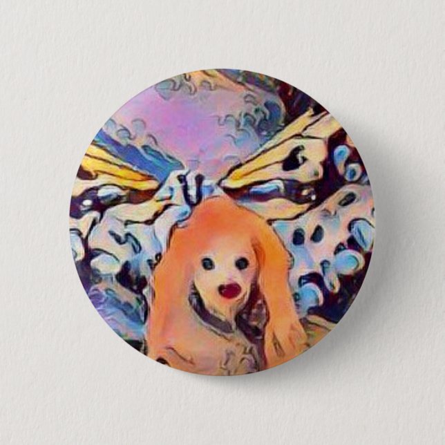 Moth Pixie Button (Front)