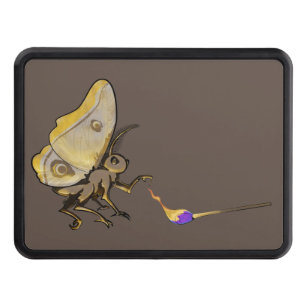 Moth to a Flame Hitch Cover