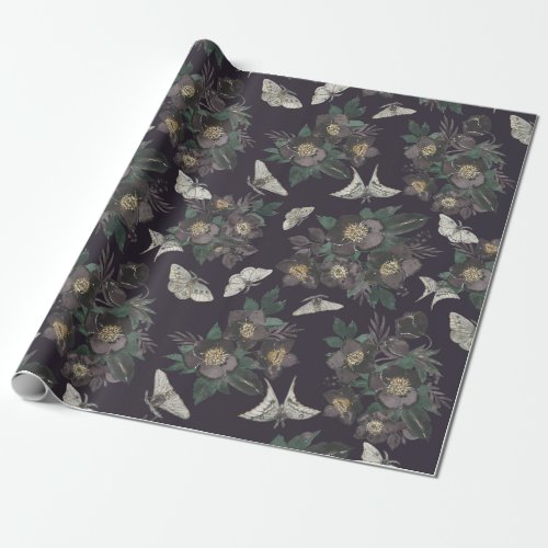 Moth Wrapping Paper