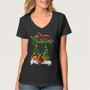 Moth Xmas Decorations Santa Moth Christmas T-Shirt
