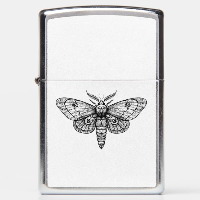 Moth Zippo Lighter (Front)