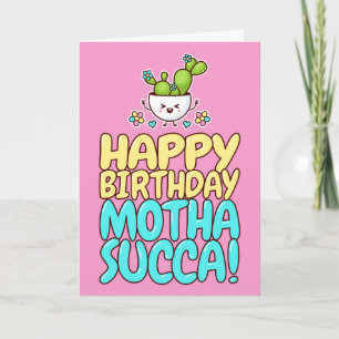 Motha Succa Pun Card