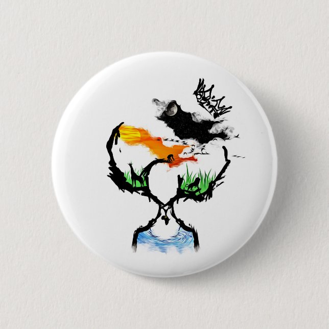 Mother Africa Button (Front)