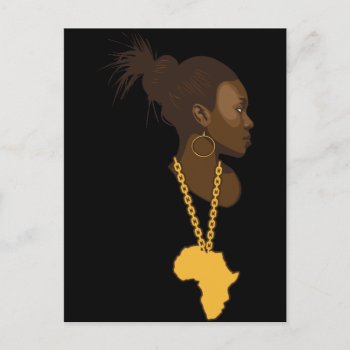 Mother Africa Postcard by brev87 at Zazzle