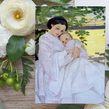 Mother And Baby Card by Cardgallery at Zazzle
