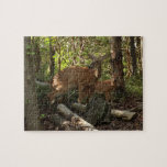 Mother and Baby Deer at Shenandoah National Park Jigsaw Puzzle