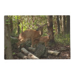 Mother and Baby Deer at Shenandoah National Park Placemat