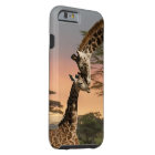 Mother and Baby Giraffe iPhone 6 Plus Tough Case